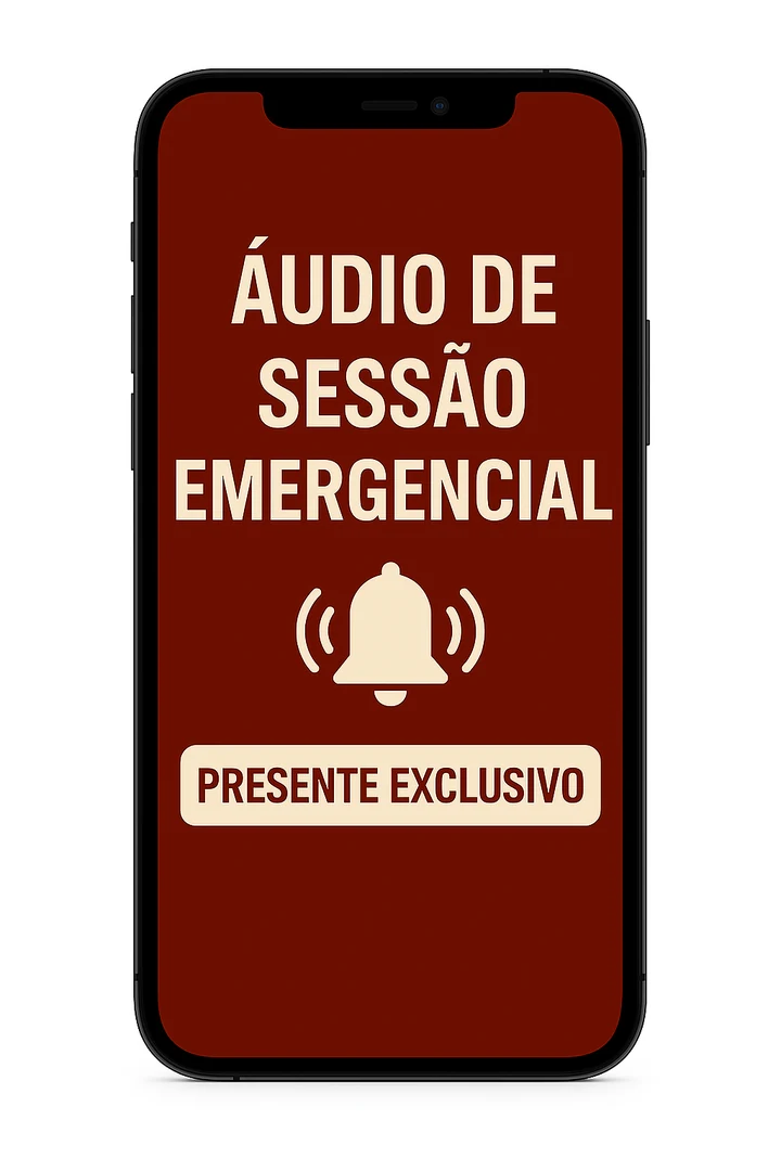 Capa do áudio Sessão de Emergência Emocional (14 minutos)